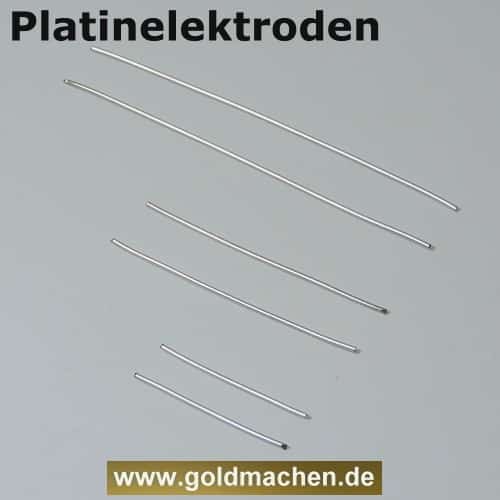 Platinelektroden zum kolloidales Platin herstellen
