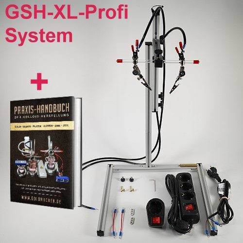 GSH-System XL-Profi zur Kolloidherstellung im Hochvolt-Plasma-Verfahren