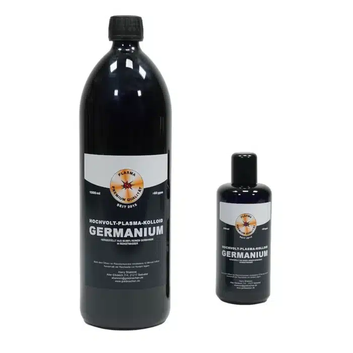 Kolloidales Germanium in 200 ml und 1000 ml Flasche