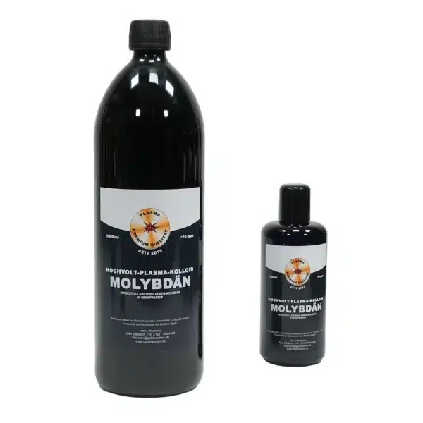 Kolloidales Molybdän in 200 ml und 1000 ml Flasche