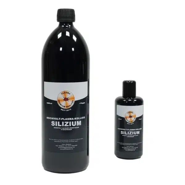 Kolloidales Silizium in 200 ml und 1000 ml Flasche