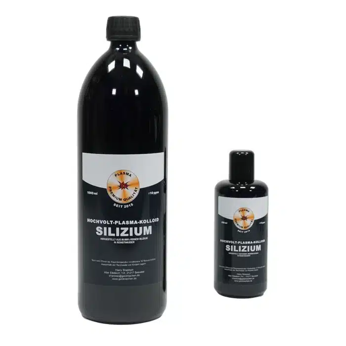 Kolloidales Silizium in 200 ml und 1000 ml Flasche