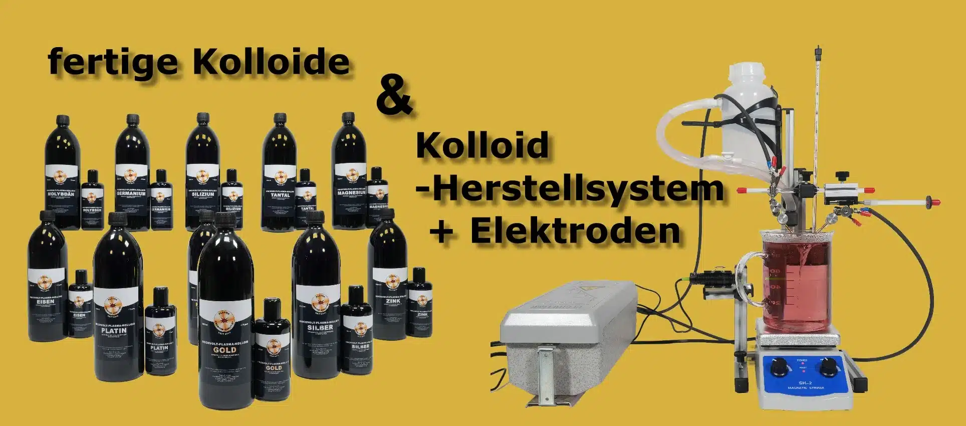 kolloidales Gold herstellen