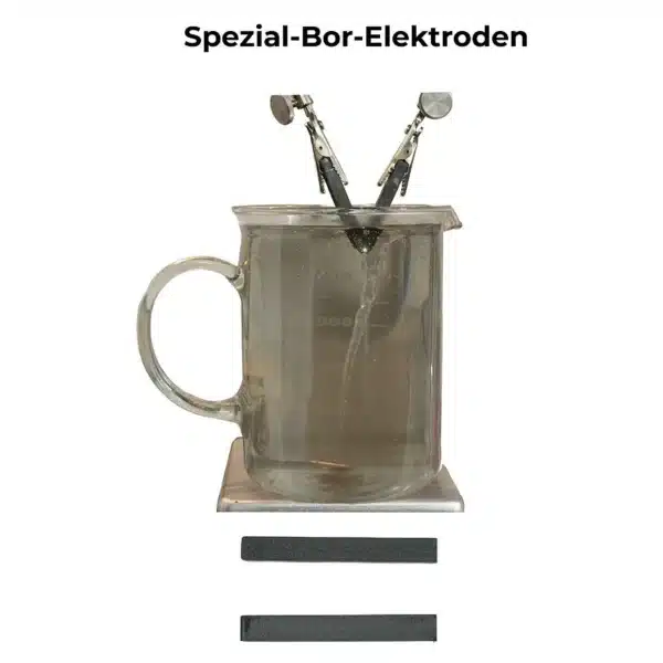 Spezielle Bor-Elektroden zur Kolloidherstellung