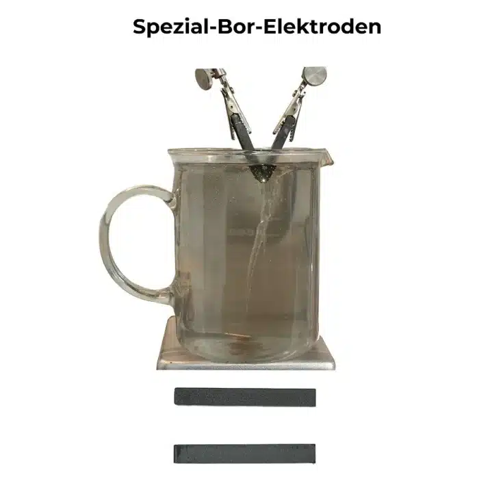 Spezielle Bor-Elektroden zur Kolloidherstellung